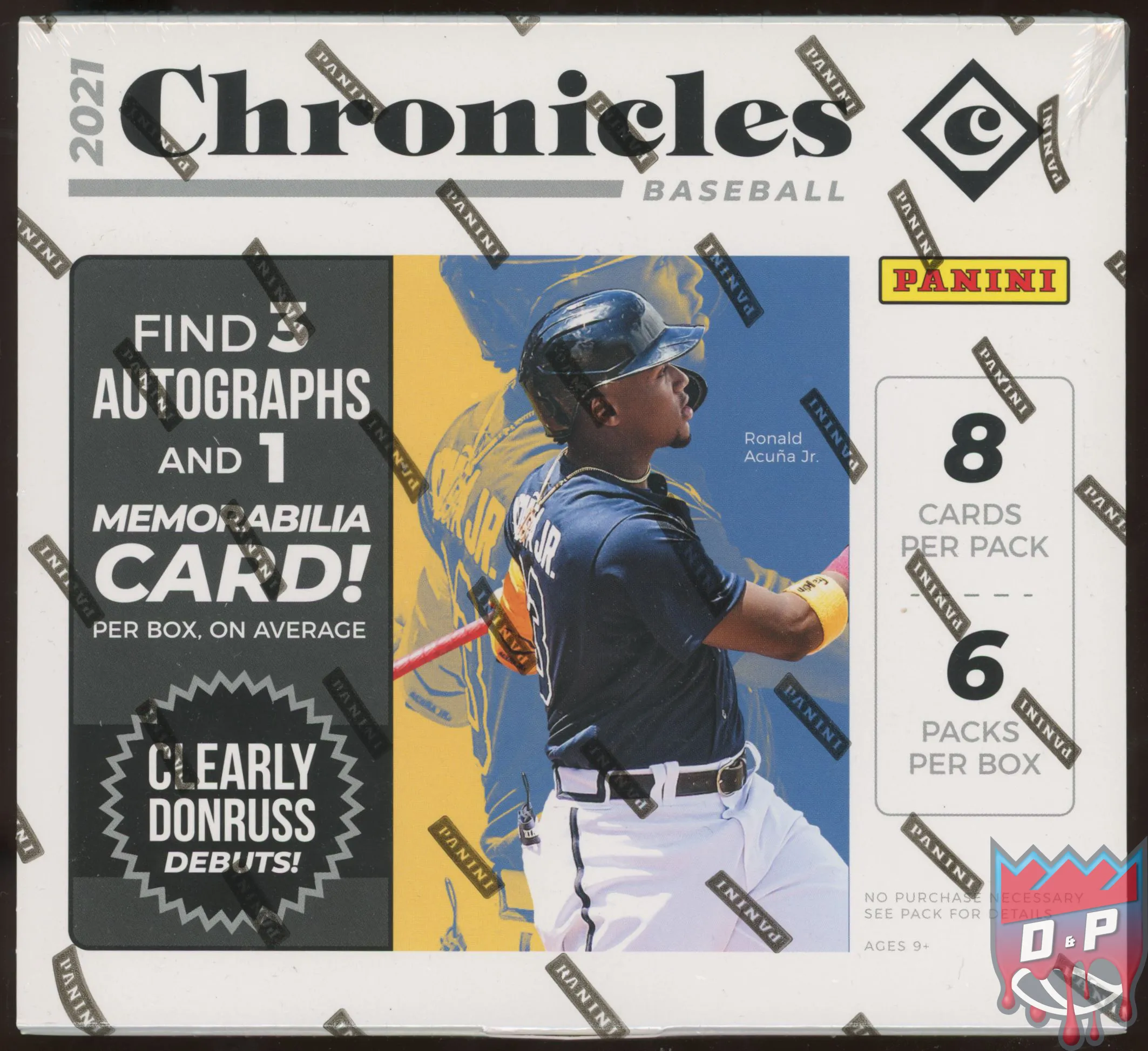 2021 Panini Chronicles Baseball Hobby Box
