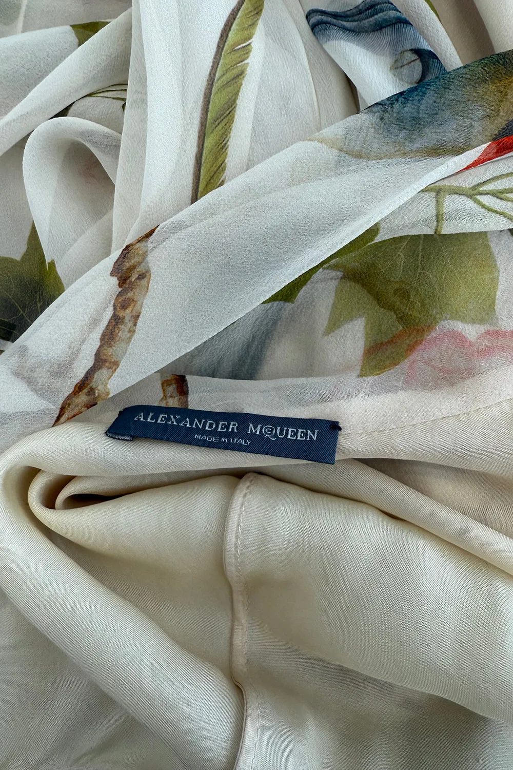 Alexander McQueen Spring 2007 Flower & Bird Dress - 11-14" W