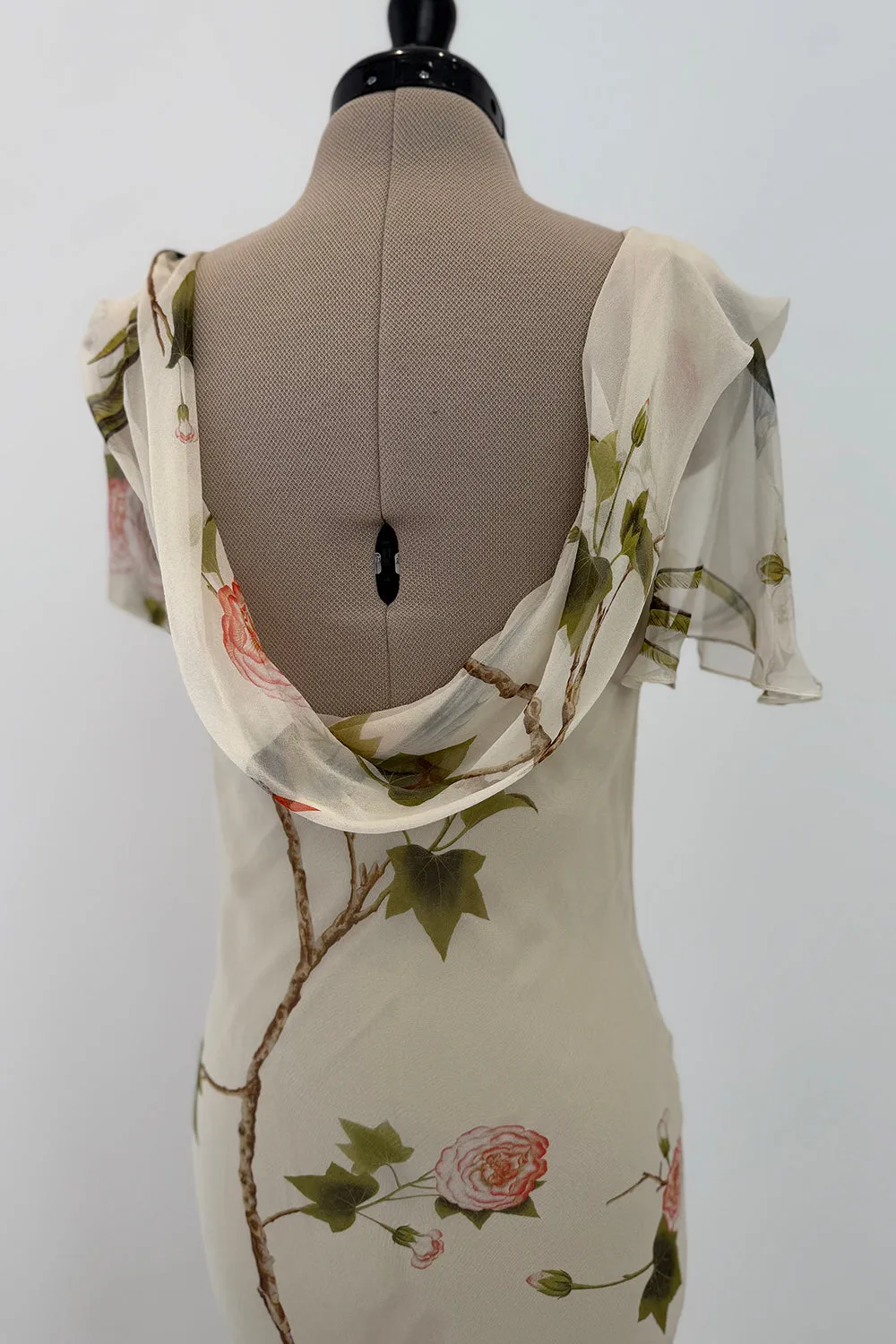 Alexander McQueen Spring 2007 Flower & Bird Dress - 11-14" W