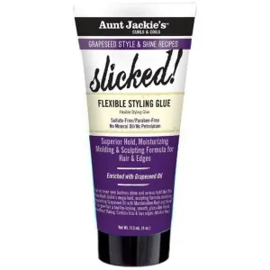 Aunt Jackie's Curls & Coils Slicked! Flexible Styling Glue 113ml