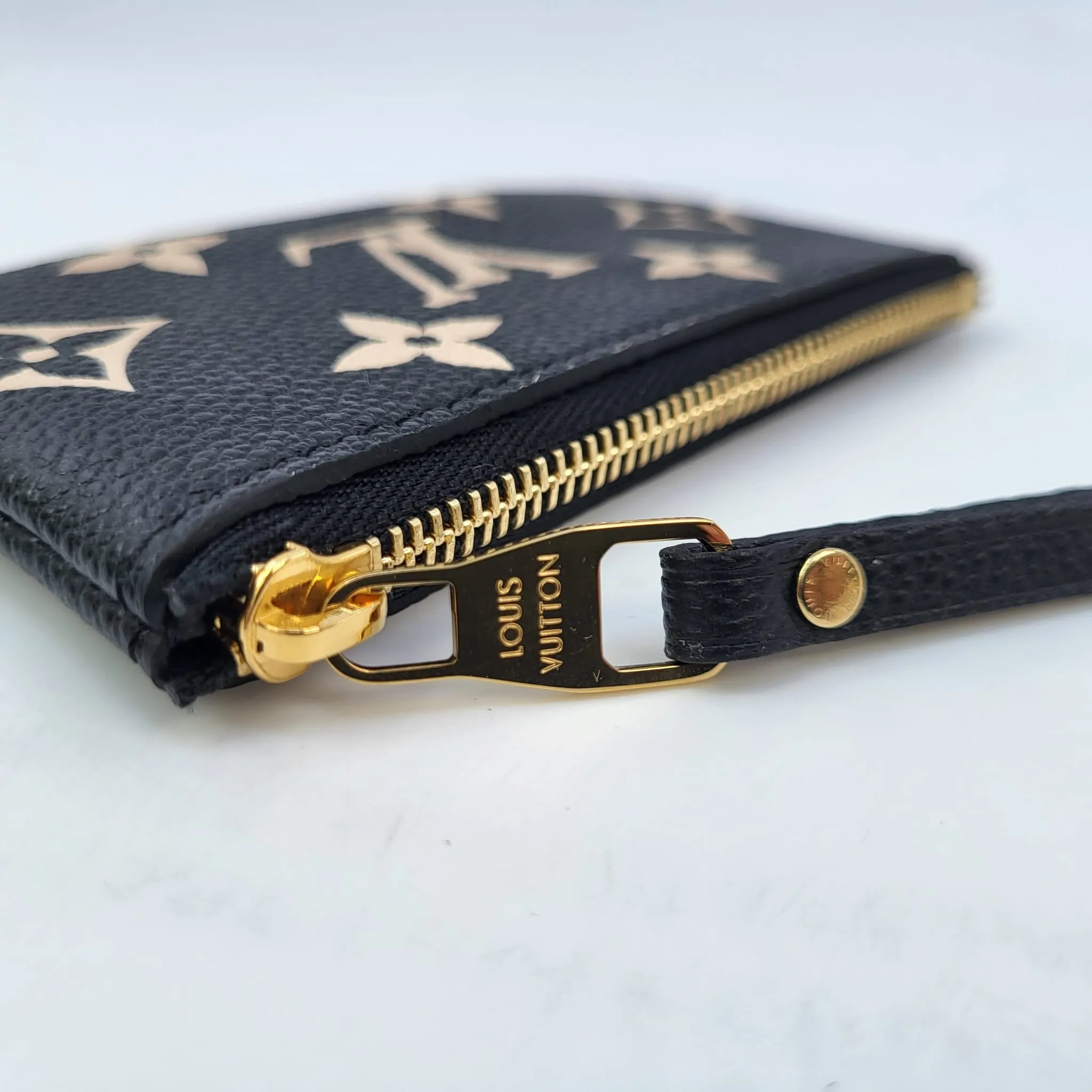 Bi-Color Monogram Empreinte Key Pouch