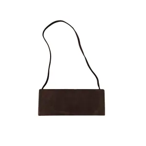 Celine Brown Suede Micro Box Bag