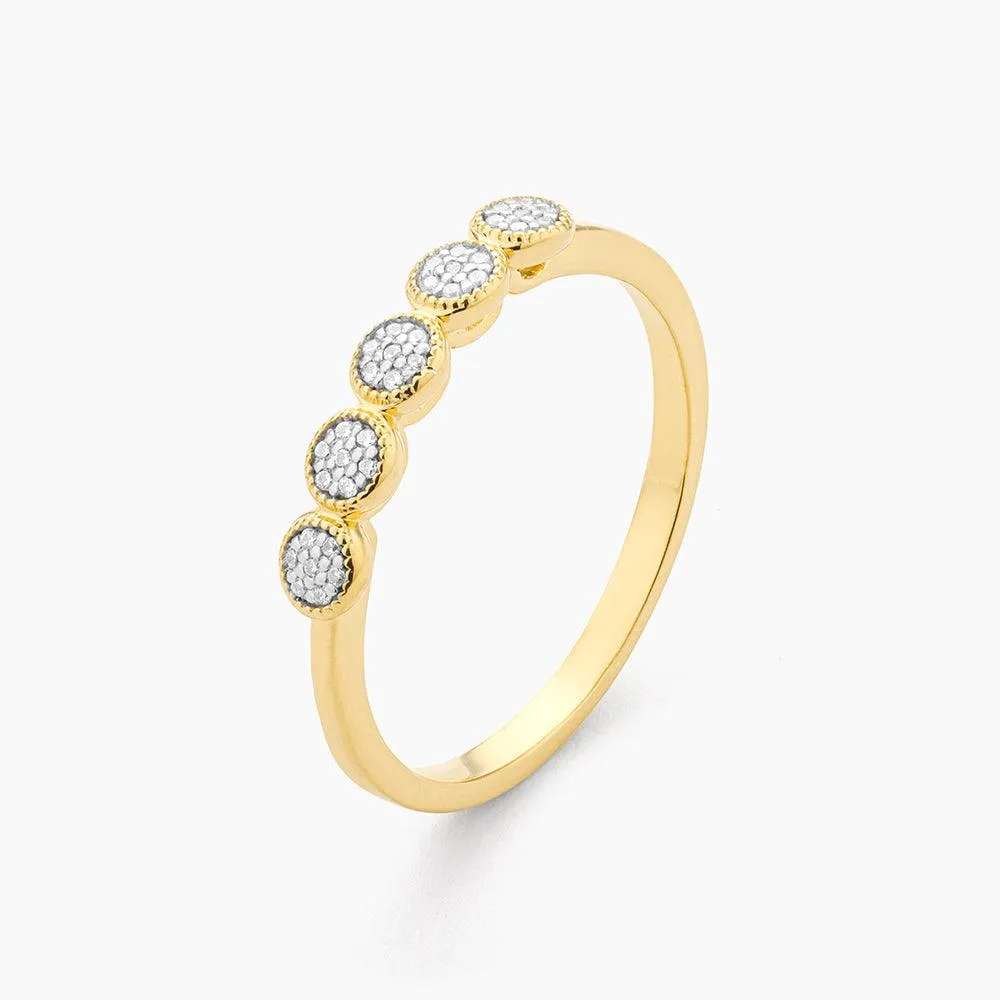 Circle Station Statement Ring
