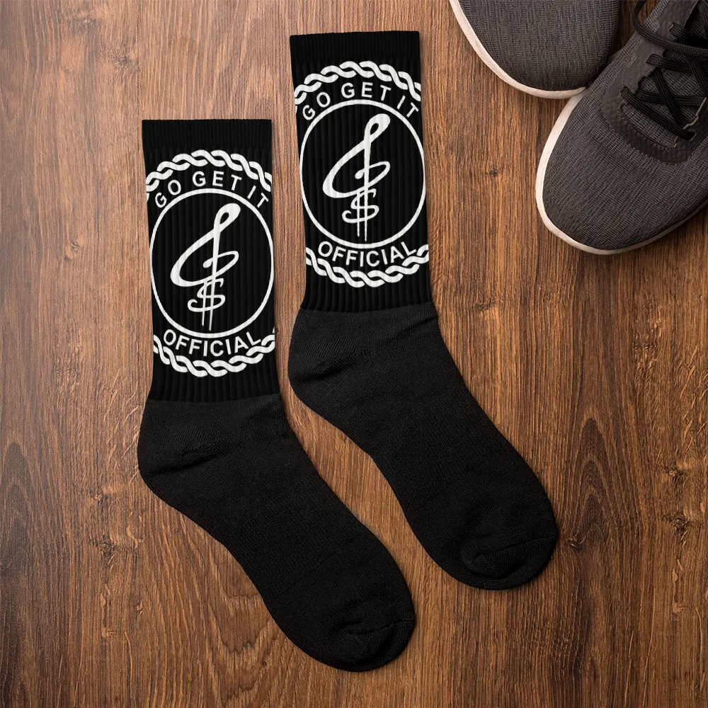 CLASSIC OFFICIAL SOCKS BLACK/WHITE