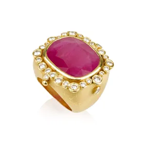 Cleopatra statement ring