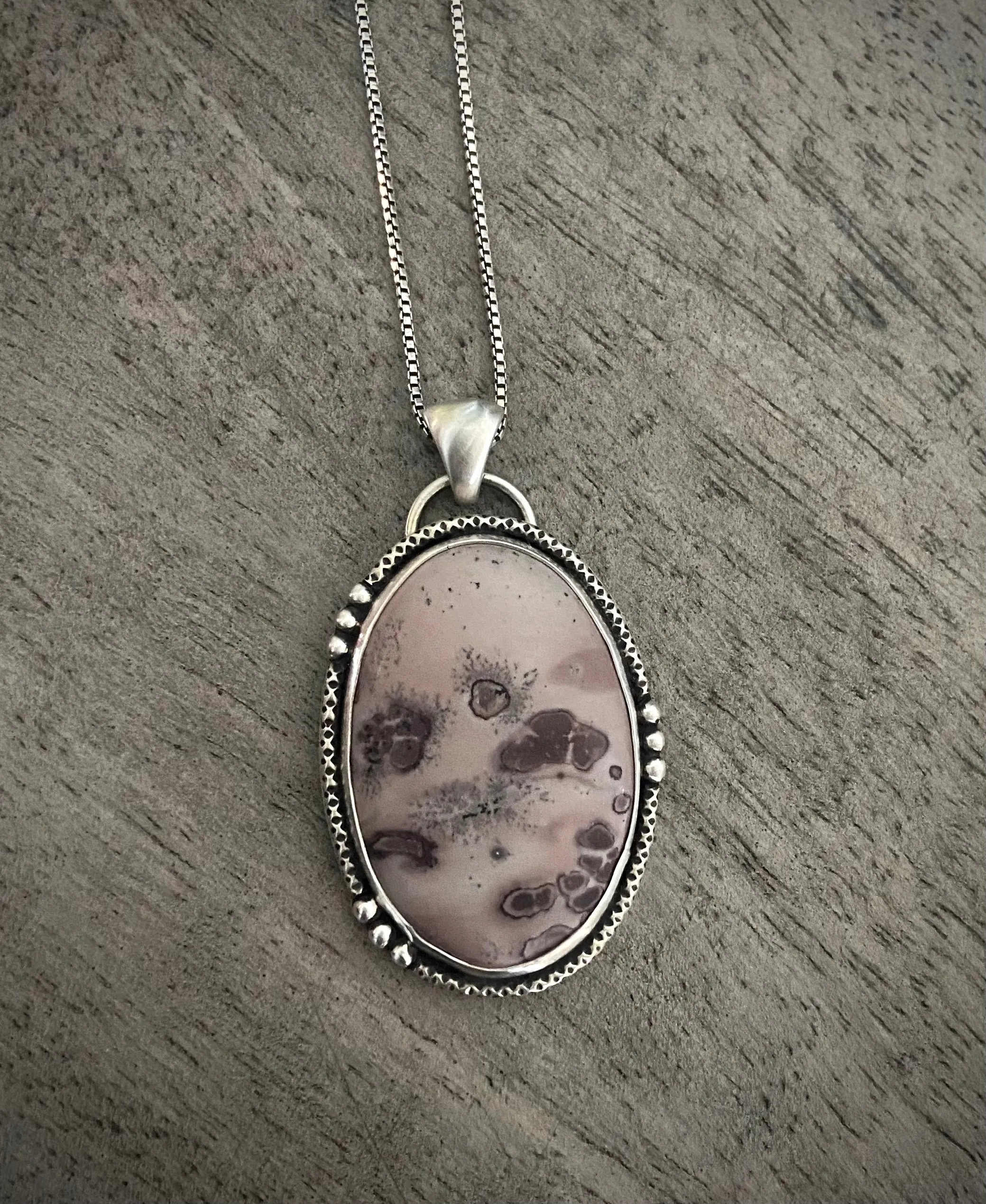 Coffee Bean Jasper Pendant