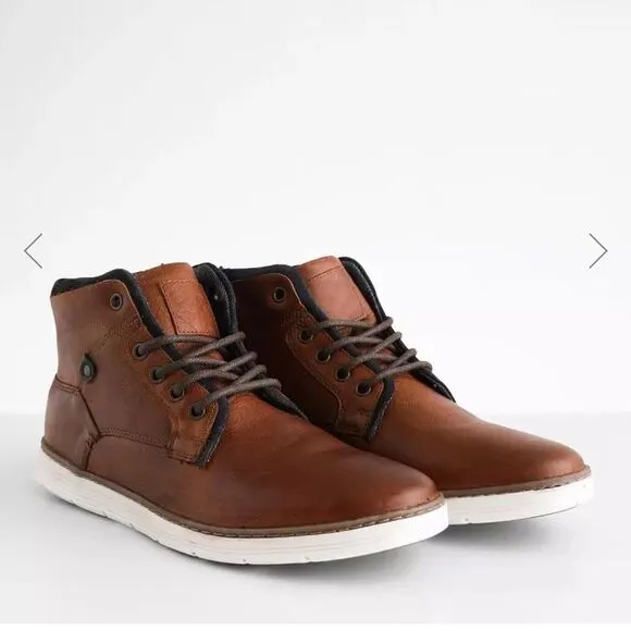 Crevo Finnegan Leather Boot BLACK 10.5 STITCH FIX NWT IN PACKAGE