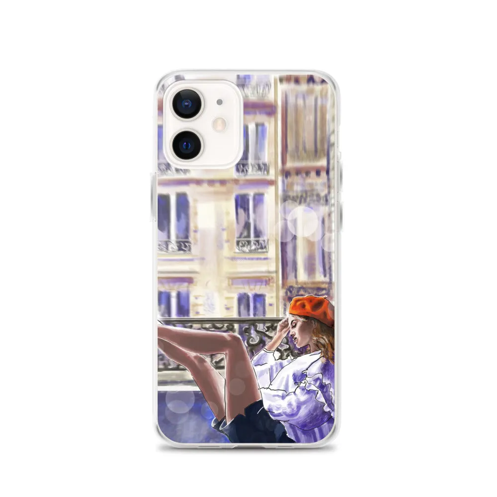 FRENCH GIRL iPhone Case
