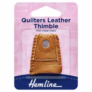 Hemline Thimble: Leather: Multi-Use