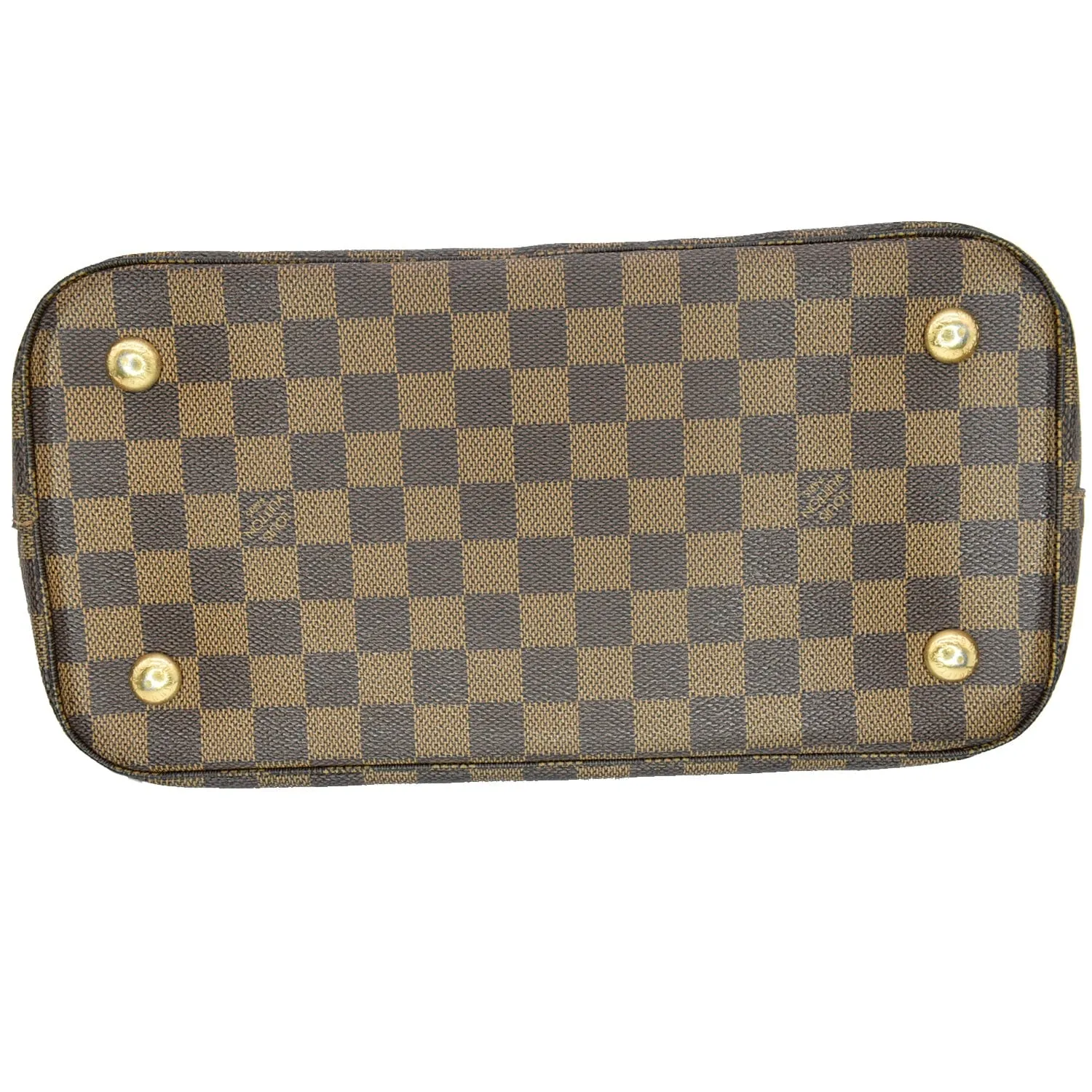 LOUIS VUITTON Belmont Damier Ebene Shoulder Bag Brown