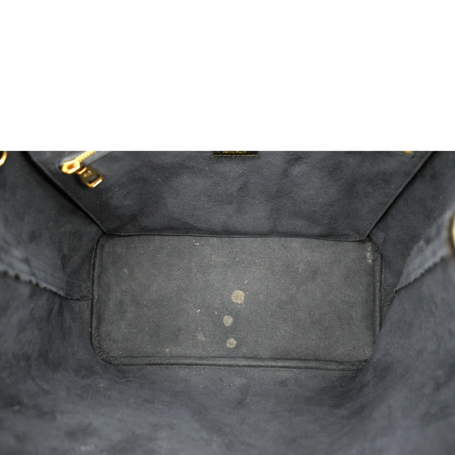 LOUIS VUITTON Neverfull MM Monogram Empreinte Tote Bag Black