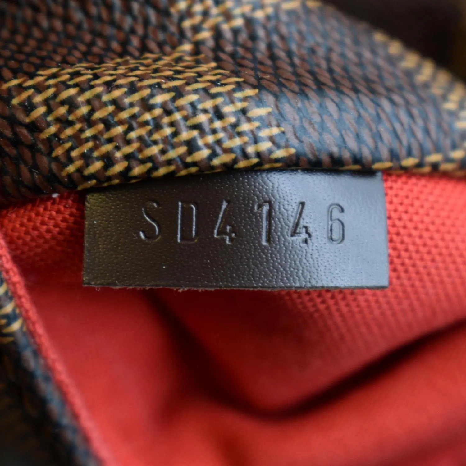 LOUIS VUITTON Totally PM Damier Ebene Shoulder Tote Bag Brown