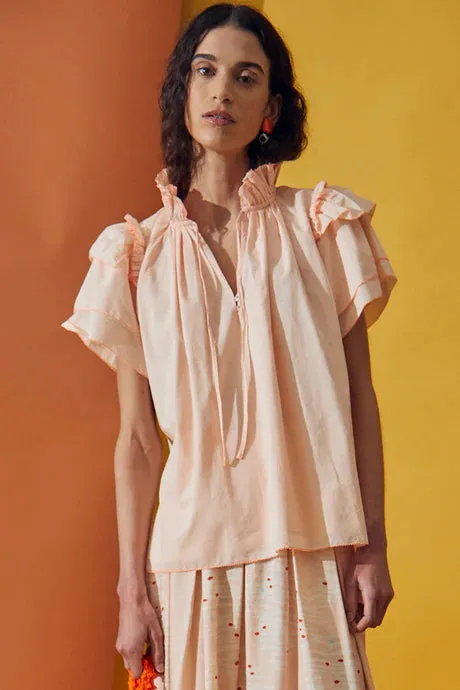 MILLIE TOP- BLUSH