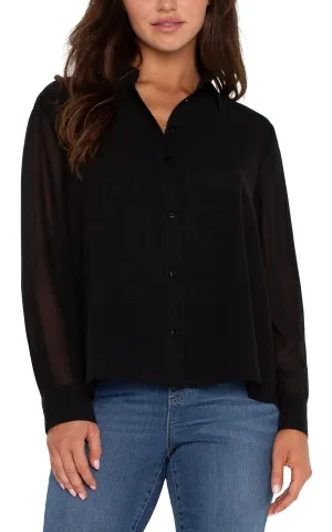 Pleated Blouse