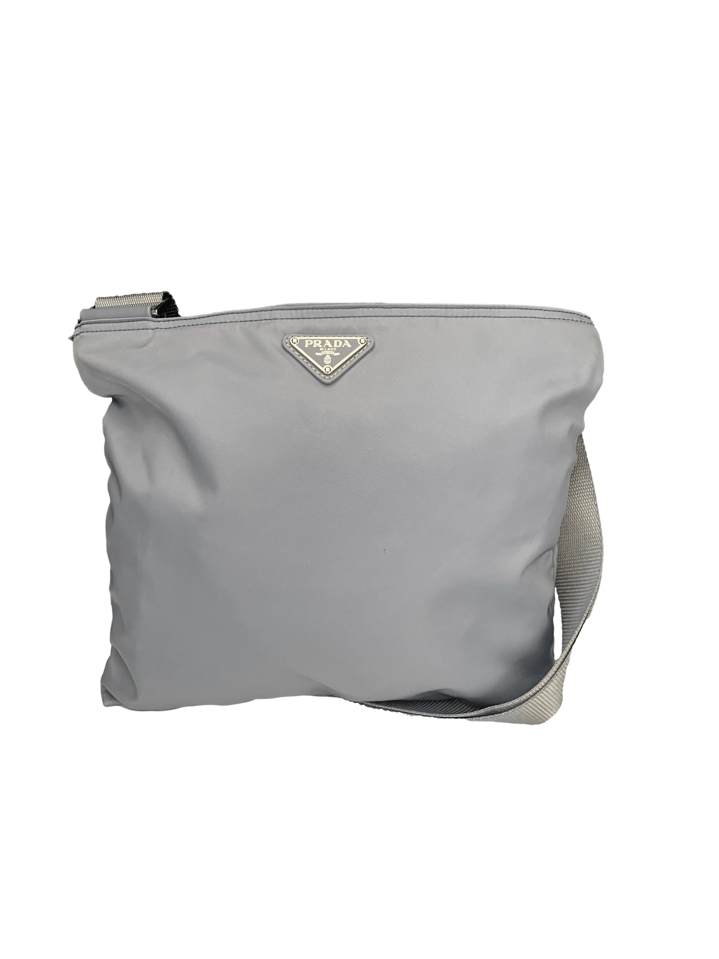 Prada Baby Blue Nylon Crossbody Bag