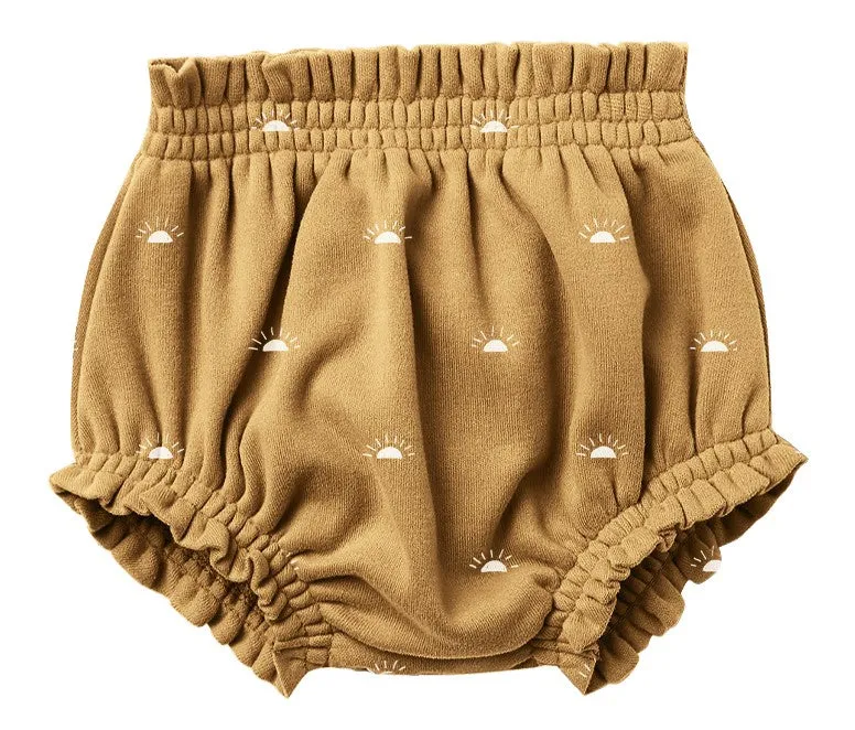 Quincy Mae Gathered Bloomer - Honey