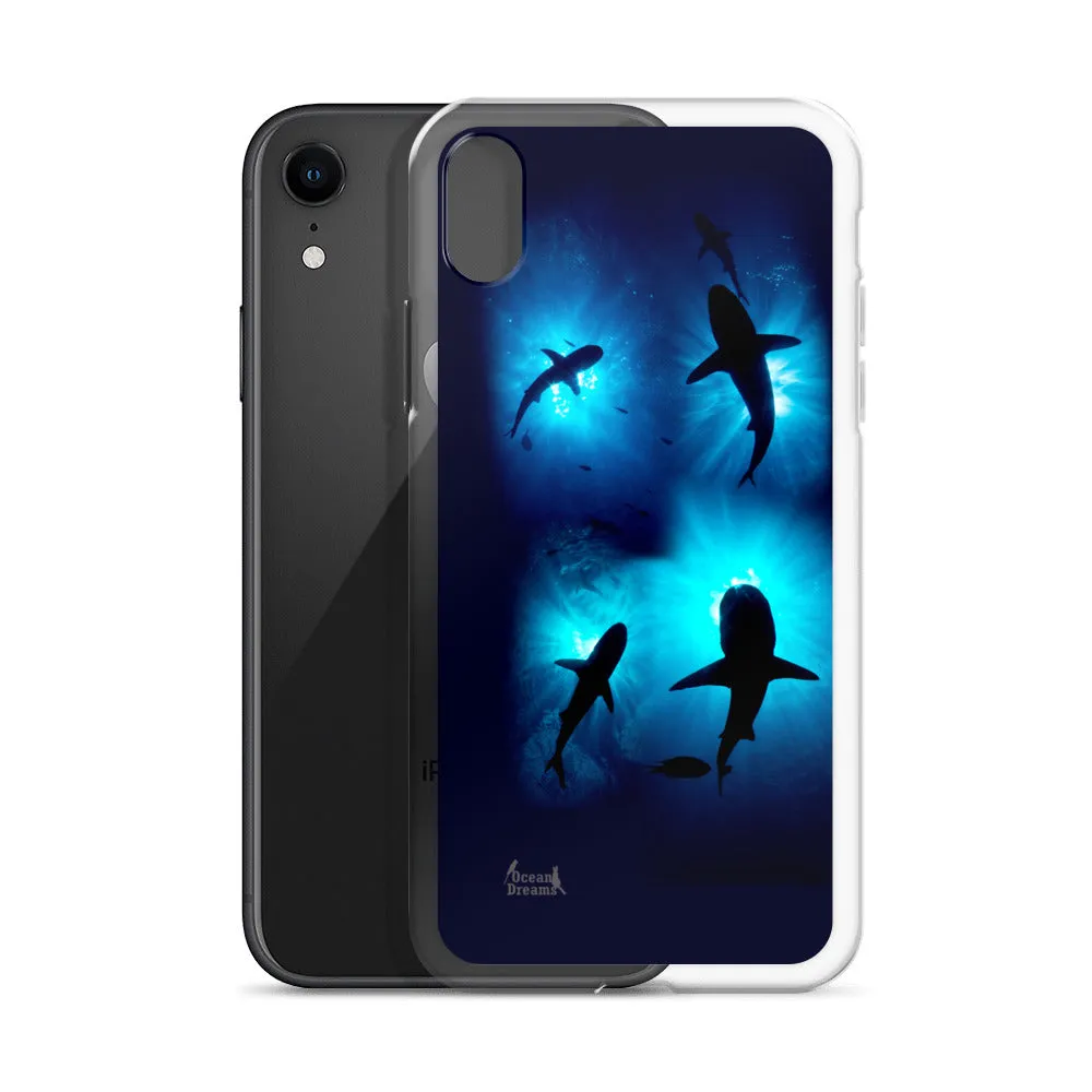 Shark Sunburst iPhone Case