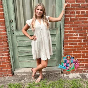Simply Me Dress - Oatmeal