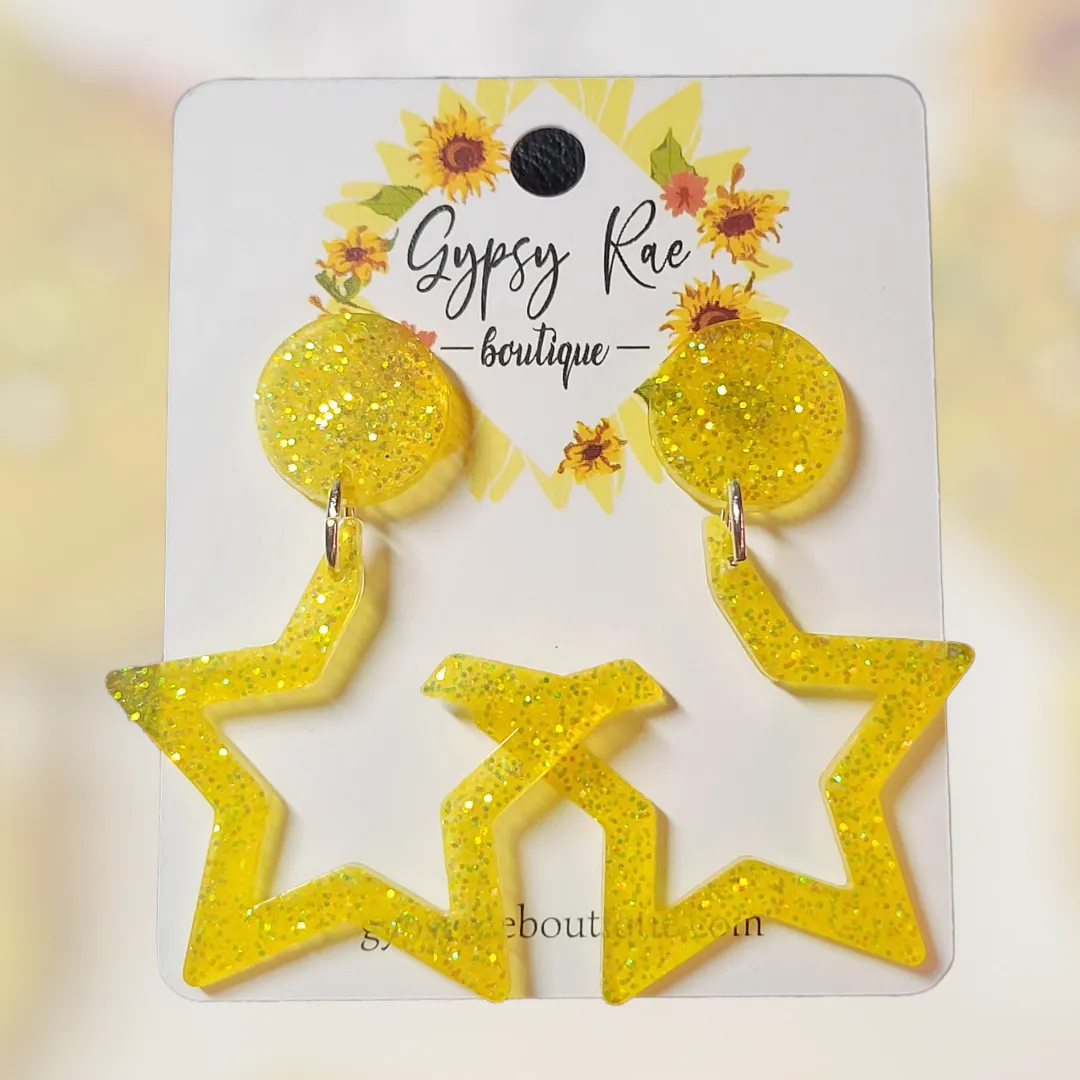 Statement Resin Earrings