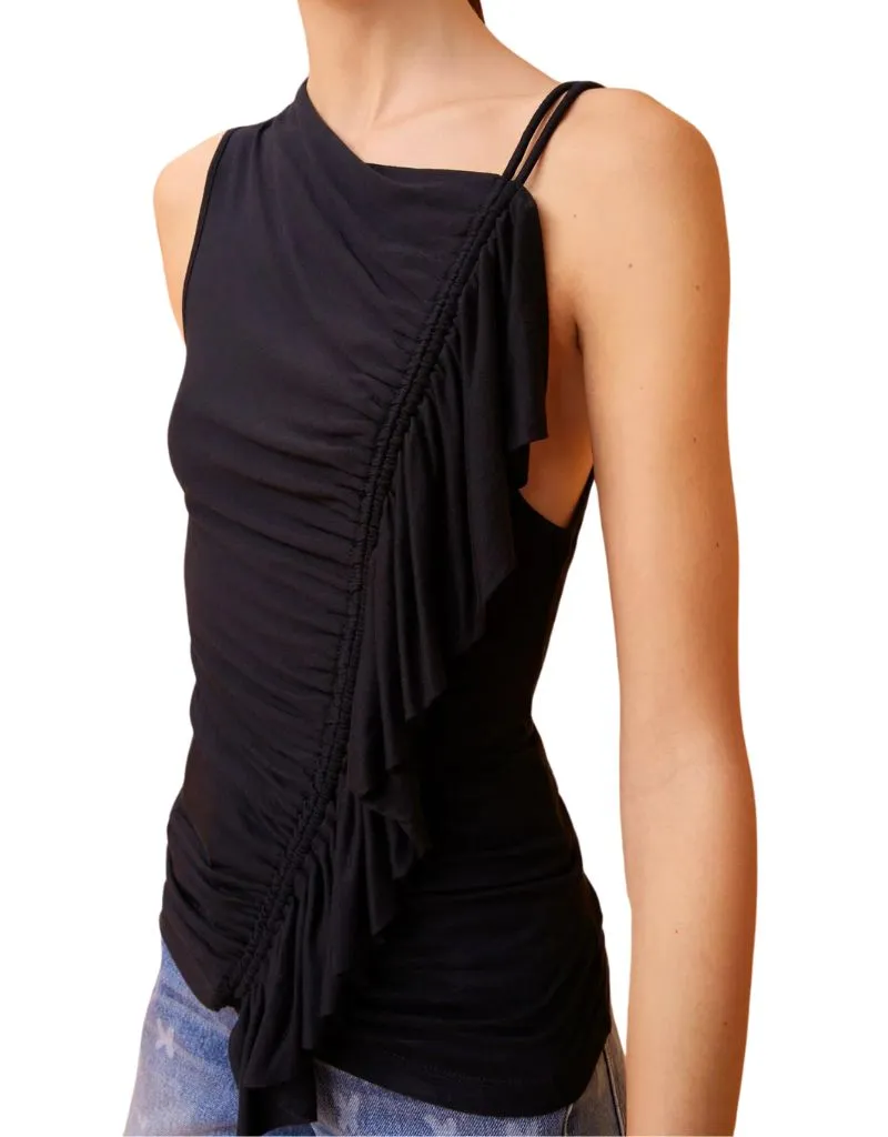 Ulla Johnson Aleida Top in Noir